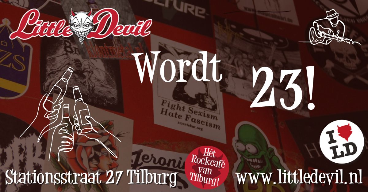 Little Devil 23 jaar: Surprise Show + Bloodcrypt + Thuig + Damage Inc