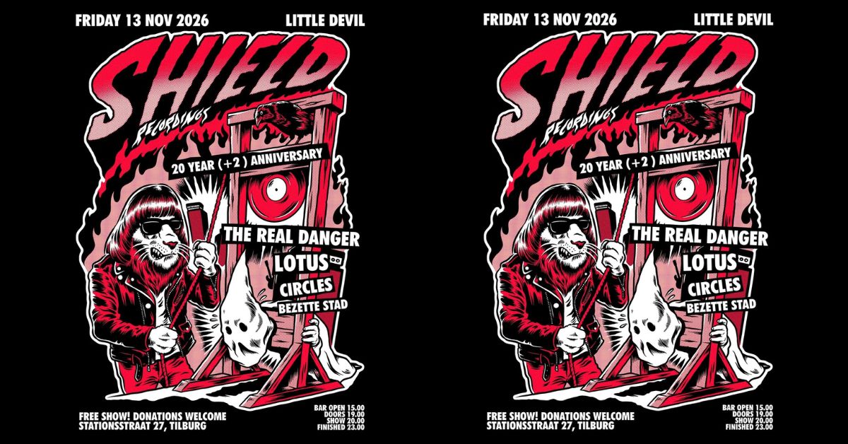 The Real Danger + Lotus + Circles + Bezette Stad